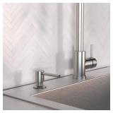 $26 Keeney Brushed Nickel Soap and Lotion Dispense