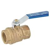 $43 1-1/2 in. Lead Free Brass FIP x FIP Ball Valve