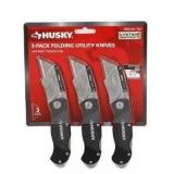 $29 Husky Folding Lock-Back Utility Knife