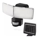 $55 180-Degree Black Motion Activated Solar Powere