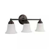 $60 Hampton Bay Ashhurst 3-Light Oil Rubbed Bronze