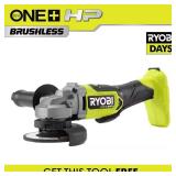 $129 RYOBI ONE+ HP 18V Brushless Cordless 4-1/2 in