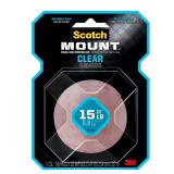 $11 1 in. x 125 in. Clear Indoor Double-Sided Moun