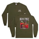 $20 Realtree Men's Green Jersey Long Sleeve T-shir