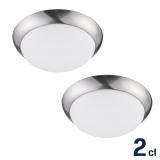 $50 Project Source 1-Light 11-in Brushed Nickel LE