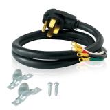 Everbilt 4 ft. 6/8 4-Wire Electric Range Plug