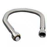 $17 Everbilt 3/4 in. PTC x 3/4 in. FIP x 18 in. Co