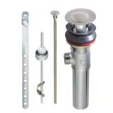 $32 Keeney 1-1/4 in. D Brushed Nickel Brass Pop-Up