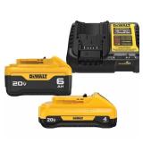 $199 20V MAX Lithium-Ion Battery Kit with 5.0 Ah a