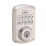 $70 Kwikset Powerbolt 250 10-Button Keypad Satin N