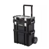 $100 22 in. Connect Rolling System Plastic Tool Bo