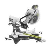 $269 RYOBI 15 Amp 10 in. Corded Sliding Compound M