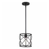 $50 Hastings 1-Light Satin Bronze Industrial Caged