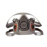 $24 3M Half Face Respirator 6000 Series Gray M 1 p