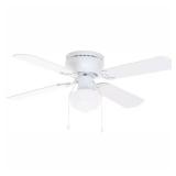 $38 Littleton 42 in. LED Indoor White Ceiling Fan