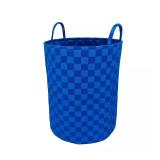 $28 The Big One Large Canvas Bin and Hamper, Blue