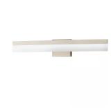 $95 Eldridge 24 in. 1-Light Brushed Nickel LED Bat