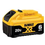 $120 20V MAX XR Premium Lithium-Ion 6.0Ah Battery