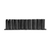 $63 1/2 in. Drive Deep SAE Impact Socket Set (11-P