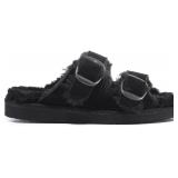 $35 POLAR Women s Faux Suede Strap Slide Sandals