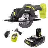 $79 RYOBI ONE+ 18V Cordless 4-1/2 in. Circular Saw