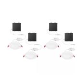 $48 4 in. LED Integrated Ultraslim Recessed Kit El