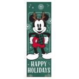 $22 Disney 1.39-ft W x 4.25-ft H Christmas Banner