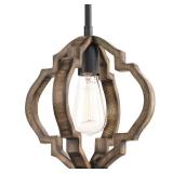 $299 Spicewood 1-Light Black Iron Mini Pendant