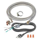 $33 EASTMAN 8-ft 3/8-in Compression Inlet x 3/4-in