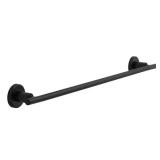 $23 Menlo 24 in. Towel Bar in Matte Black