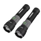 $15 Husky 1200 Lumens Rechargeable LED Tactical Co