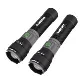 $15 Husky 1200 Lumens Rechargeable LED Tactical Co