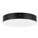 $45 Luis 11 in. Light Matte Black Adjustable CCT I