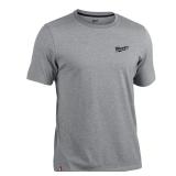 $30 Milwaukee L Short Sleeve Men's Crew Neck Gray