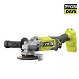 $60 RYOBI ONE+ 18V Cordless 4-1/2 in. Angle Grinde