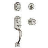 $140 Kwikset Signature Series Montara Satin Nickel