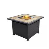 $671 40 in. x 25 in. Square Marble Tile Top Propan