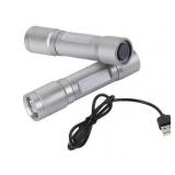$17 Defiant 500 Lumens LED Rechargeable Aluminum