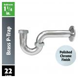 $22 Keeney 1-1/4-in Brass P-trap