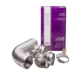 $31 8 ft. Semi-Rigid Dryer Vent Kit with Close Elb