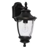 $85 Wilkerson 1-Light Black Outdoor Wall Lantern S
