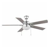 $77 52 in. Corwin Indoor/Outdoor Silver LED Ceilin