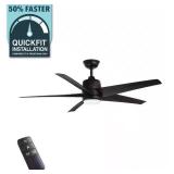 $169 Hampton Bay Mena 54 in. White Color Changing