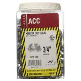 $39 Halex 60797B Knock Out Seals Accessory Steel (