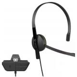 $25 Microsoft - Chat Headset for Xbox One - Black