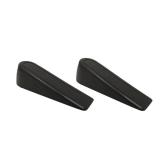 $3 Heavy-Duty Brown Rubber Door Stop (2-Pack)