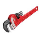 $30 10 in. Straight Pipe Wrench for Heavy-Duty Plu