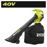 $149 RYOBI 40V Vac Attack Cordless Battery Leaf Va