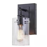 $45 Regan 4.5 in. 1-Light Espresso Bronze Bathroom
