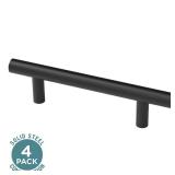 $23 Solid Bar 3 in. (76 mm) Modern Matte Black Cab